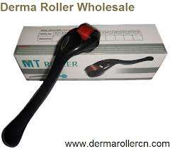 1.0mm Needles Derma MicroNeedle Skin Face Scars Acne Wrinkle Roller Black