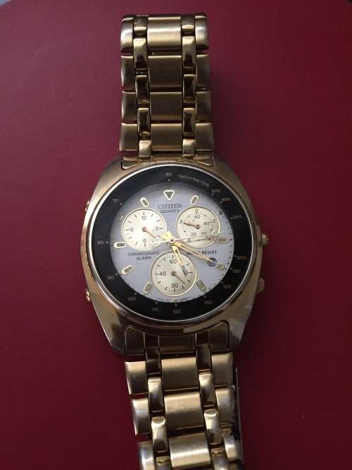 Citizen chronograph alarm quartz  GN-4-S