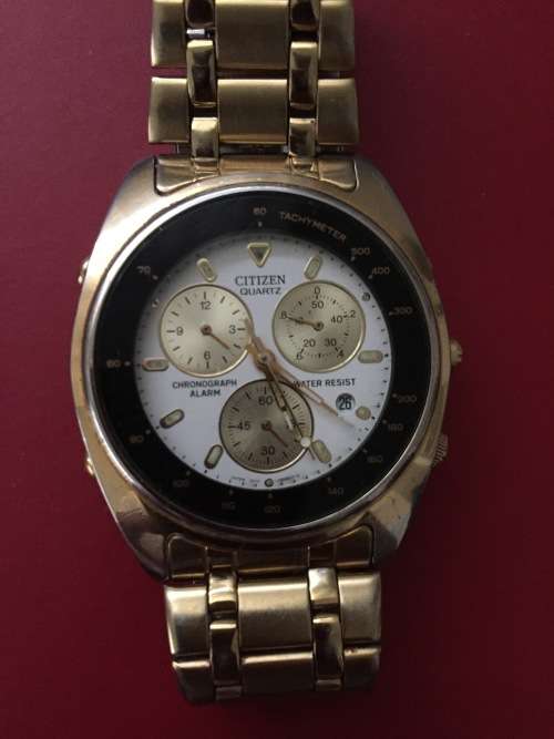 Citizen chronograph alarm quartz  GN-4-S
