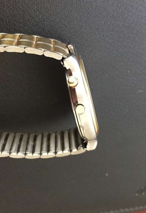 Seiko 7F18-7000 quartz moon watch