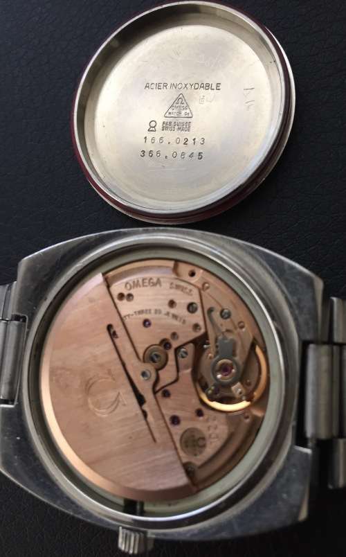 Omega seamaster stainless steel auto