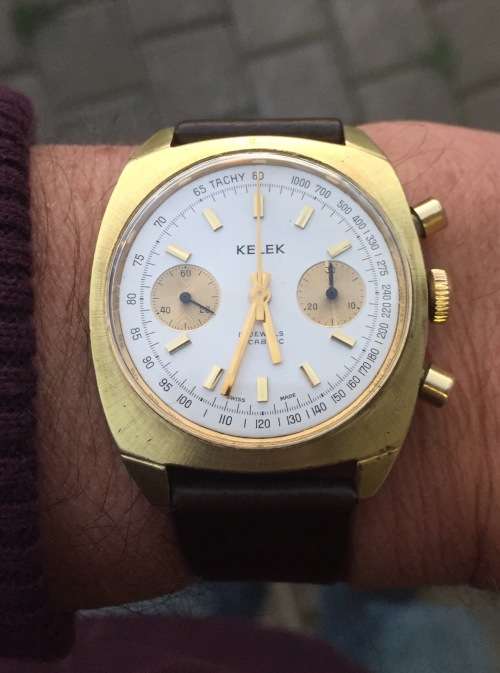 Kelek chronograph cal Valjoux 7733