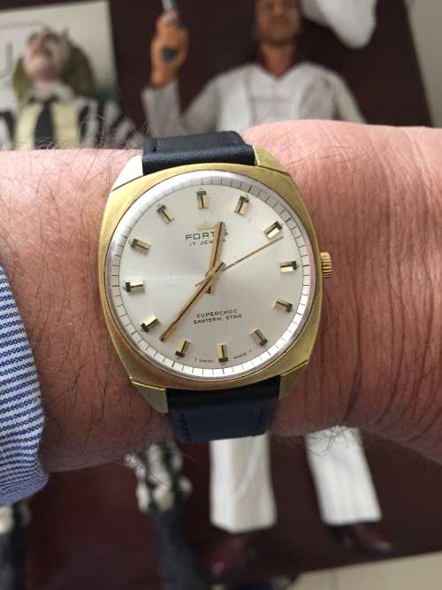 Fortis Eastern Star manual wind vintage