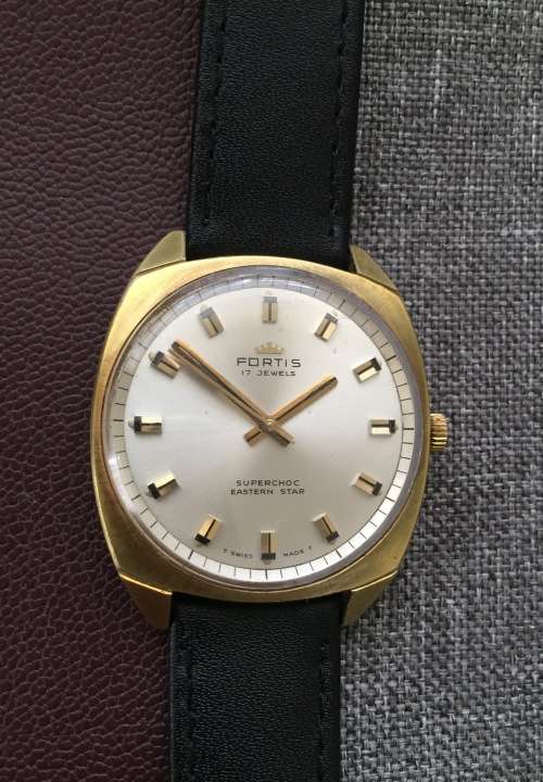 Fortis Eastern Star manual wind vintage