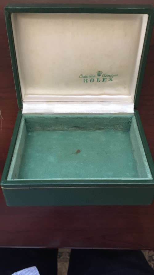 Rolex vintage presentation box