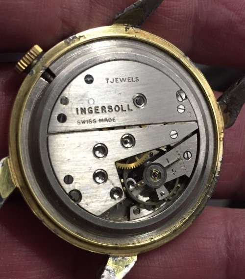 Ingersol lever wristwatch