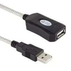 USB 2.0 AM to AF Extension Cable Length: 20m