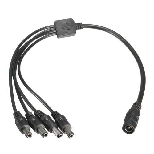 12V DC 4-way Splitter For CCTV camera