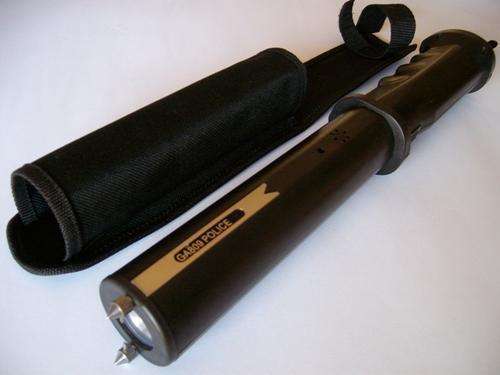 *Baton POLICE Stun Gun(2.5 million Volt) for self defence built in torch & siren.