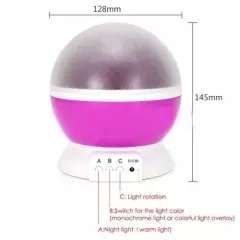 Rotating Star Master Night Light