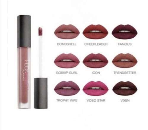 HUDA BEAUTY LIQUID MATTE LIPSTICK BOX SET - 15 SHADES