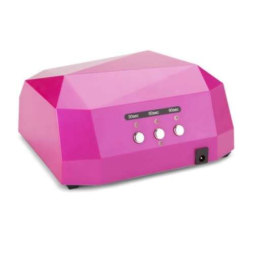 36W LED Nail Dryer Diamond Shape Curing Lamp Machine For UV Gel Nail Polish