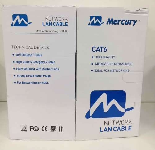 300M / 1000FT NETWORK RJ45 CAT6 CABLE, 20PCS PLUG AS GIFT ( GOOD QUALITY )