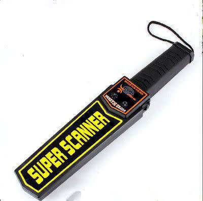 Super Scanner Metal Detector Handheld Scanner Security Device Wand