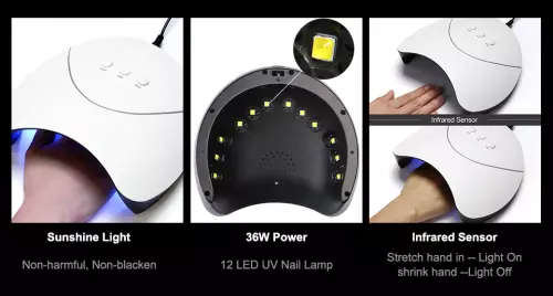2 in 1 Z3 12 LED UV LAMP 36W