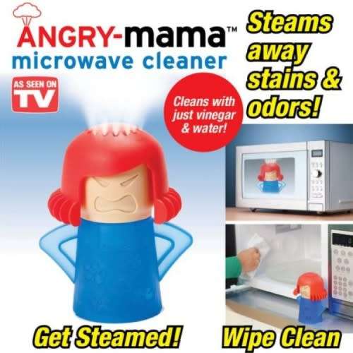 ANGRY MAMA MICROWAVE CLEANER