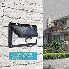 Outdoor Waterproof 32 LED Solar Power Light PIR Motion Sensor Security Wall Lamp For Garden Yard