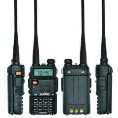2x BAOFENG UV-5R 2-Way UHF/VHF  Radio Dual Band Walkie Talkie
