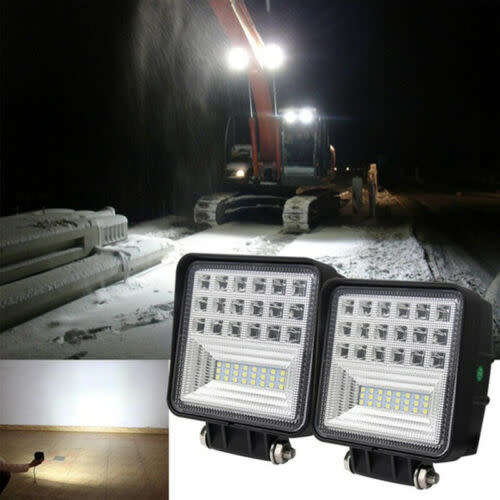 1pcs   : 4 Inch 126W LED Work Light Bar Flood Spot Combo Driving Lamp Car Truck Offroad