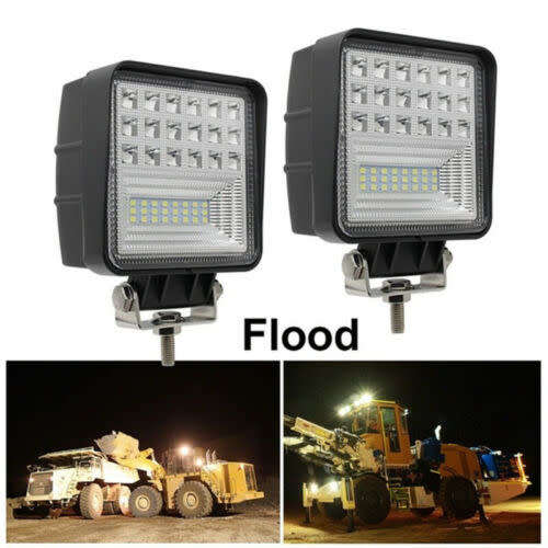 1pcs   : 4 Inch 126W LED Work Light Bar Flood Spot Combo Driving Lamp Car Truck Offroad