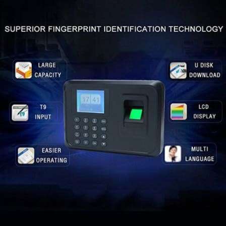 Fingerprint Time Attendance Machine System
