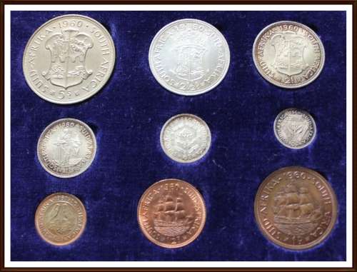 Union of South Africa, Coin set 1960,Please Read the Description Below!!!