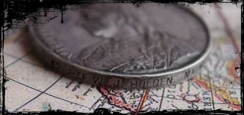 Boer War  QSA medal with Cape Colony & South Africa 1902, Pte. W.J. HOLDEN.