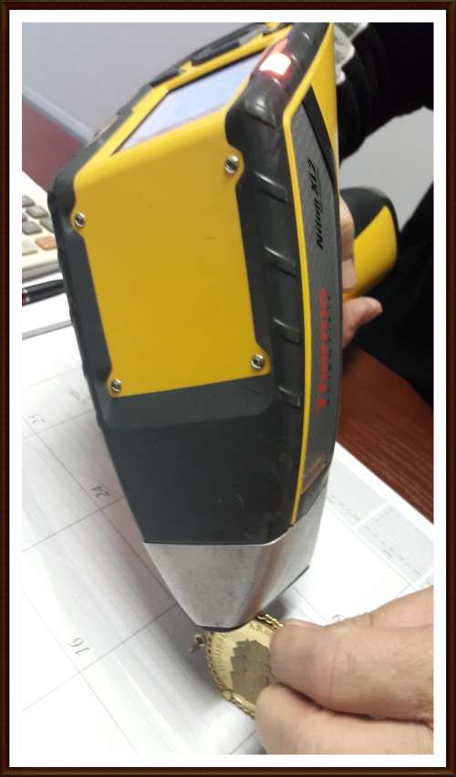 Rhodesia Medallion, of Rhod. Armed Forces, The Rims of the medallions are Gold Plated, as per Photo.