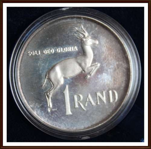 1979 S.A. Proof R1, Excellent Proof Coin, Put in a Excellent Box, as per Photo.