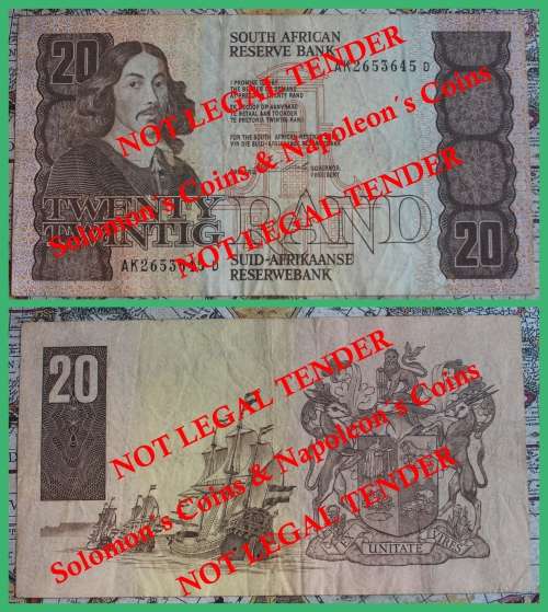 CL Stals  R20, Cir. Note, Conditions as per Photo.