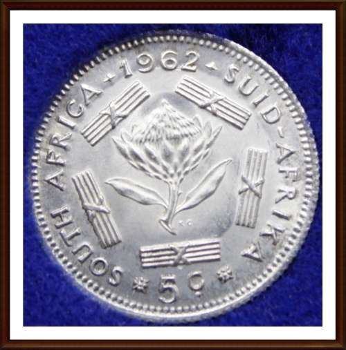 1962 S.A.U. Excellent  Set,of Cir. Coins in Very Good Conditions, Evalue yourself, as per Photo.