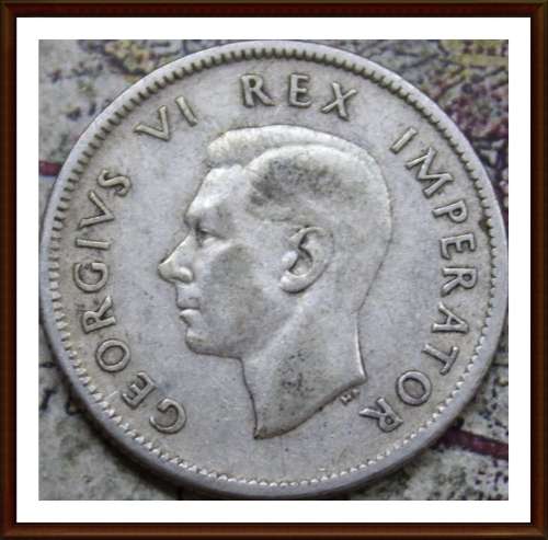 1937  S.A.U. One Shilling  in Circulated Conditions, as per Photo.