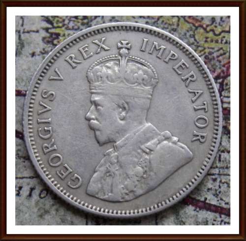 1934  S.A.U. One Shilling, Circulated Coin in Good Conditions, as per Photo.