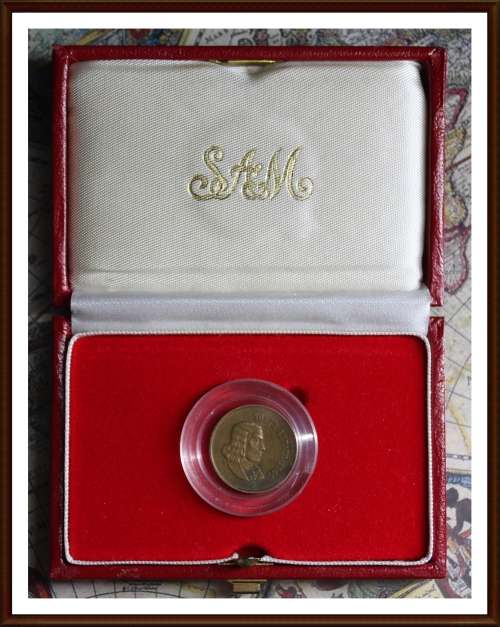 1965 Rep. of South Africa, One Cent, Circulation Strike (Only 1180 Minted) (GENUINE). as per Photo.