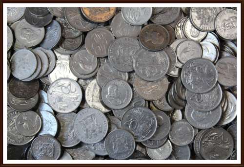 Rep. South Africa,Massive Collection  the 5, 10, 20 Cents in Good Conditions, as per Photo.