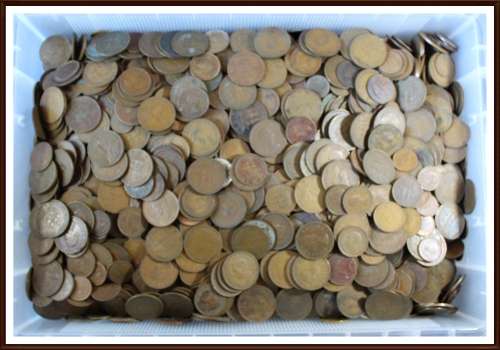 Uni. of South Africa, Massive Collection  the 1D, 1/2D, 1/4D in Circulated Conditions, as per Photo.