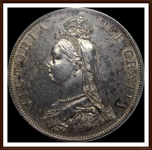 1887, Great Britain, Rare Partial Set of  Coins Almost UNC, as per Photo.