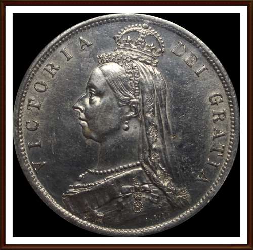 1887, Great Britain, Rare Partial Set of  Coins Almost UNC, as per Photo.