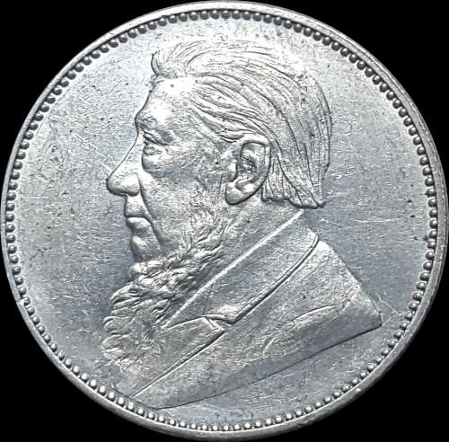Z.A.R  Shilling 1897,Circulated Coin in High Grade, Only 397.300 Minted, Please as per Photo.