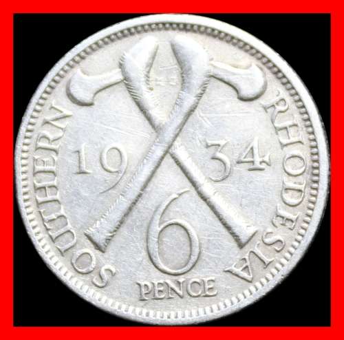 Southern Rhodesia:  Excellent Partial Coin Set of 1934, Judge Condition for Yourself.