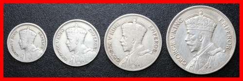 Southern Rhodesia:  Excellent Partial Coin Set of 1934, Judge Condition for Yourself.