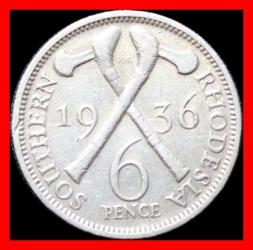 Southern Rhodesia:  Excellent Partial Coin Set of 1936, Judge Condition for Yourself.