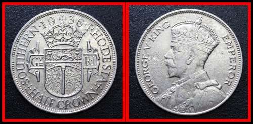 Southern Rhodesia:  Excellent Partial Coin Set of 1936, Judge Condition for Yourself.