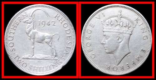 Southern Rhodesia:  Excellent Partial Coin Set of 1942, Judge Condition for Yourself.