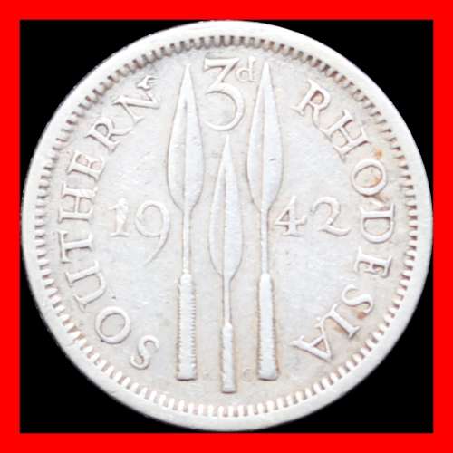 Southern Rhodesia:  Excellent Partial Coin Set of 1942, Judge Condition for Yourself.