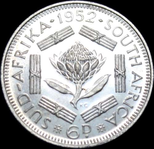 1952 Union of . S. A. Set of Mix Coins Proof and UNC Conditions, (Proof Coins is  Cleaned).