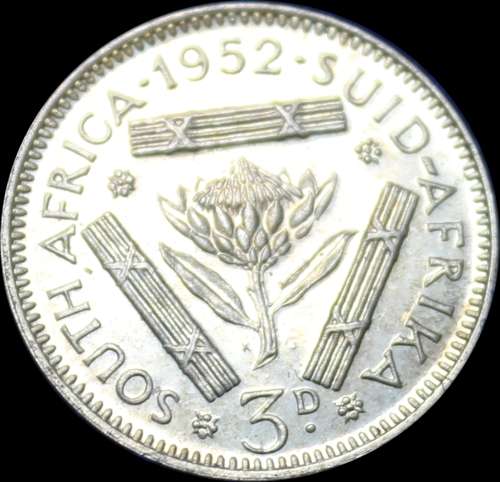 1952 Union of . S. A. Set of Mix Coins Proof and UNC Conditions, (Proof Coins is  Cleaned).