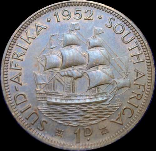 1952 Union of . S. A. Set of Mix Coins Proof and UNC Conditions, (Proof Coins is  Cleaned).