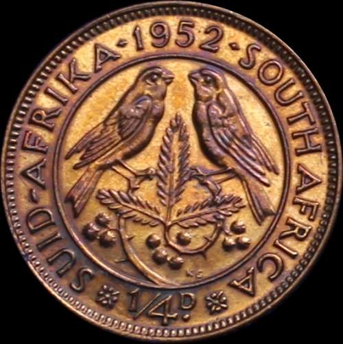 1952 Union of . S. A. Set of Mix Coins Proof and UNC Conditions, (Proof Coins is  Cleaned).