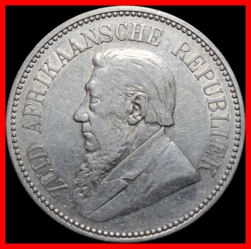 Z.A.R  Half Crown 1896 Circulated coin in Very Good Condition, Judge for Yourself, as per Photo.